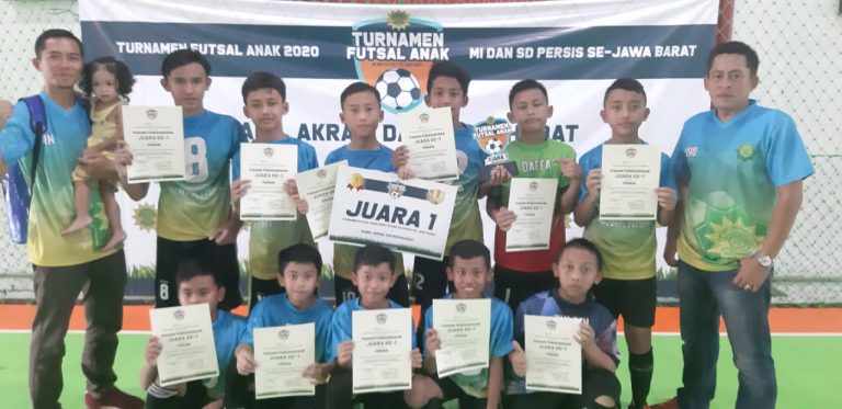 SDIT Persis Tarogong Raih Juara 1 Turnamen Futsal Anak 2020 SD/MI Se-Jawa Barat