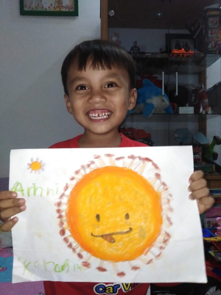 Belajar Mandiri Tetap Asyik ala Siswa TK Persis Tarogong