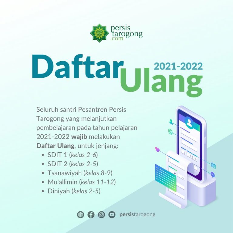 Santri Pesantren Persis Tarogong Wajib Lakukan Daftar Ulang