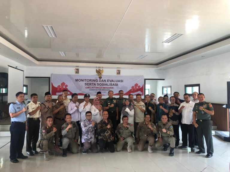 Pesantren Persis Tarogong Hadiri Acara Monitoring dan Evaluasi Diklat Bela Negara