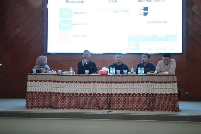 Kopontren Persis Tarogong Sukses Gelar Rapat Anggota Tahunan Buku 2024 SHU Naik 98,44%