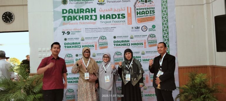 Asatidz Pesantren Persis Tarogong Ikuti Konferensi Hadis Nasional 2025
