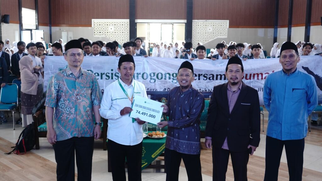 Pesantren Persis Tarogong Himpun Donasi Rp80.076.000 untuk Banjir Aceh dan Sumatera