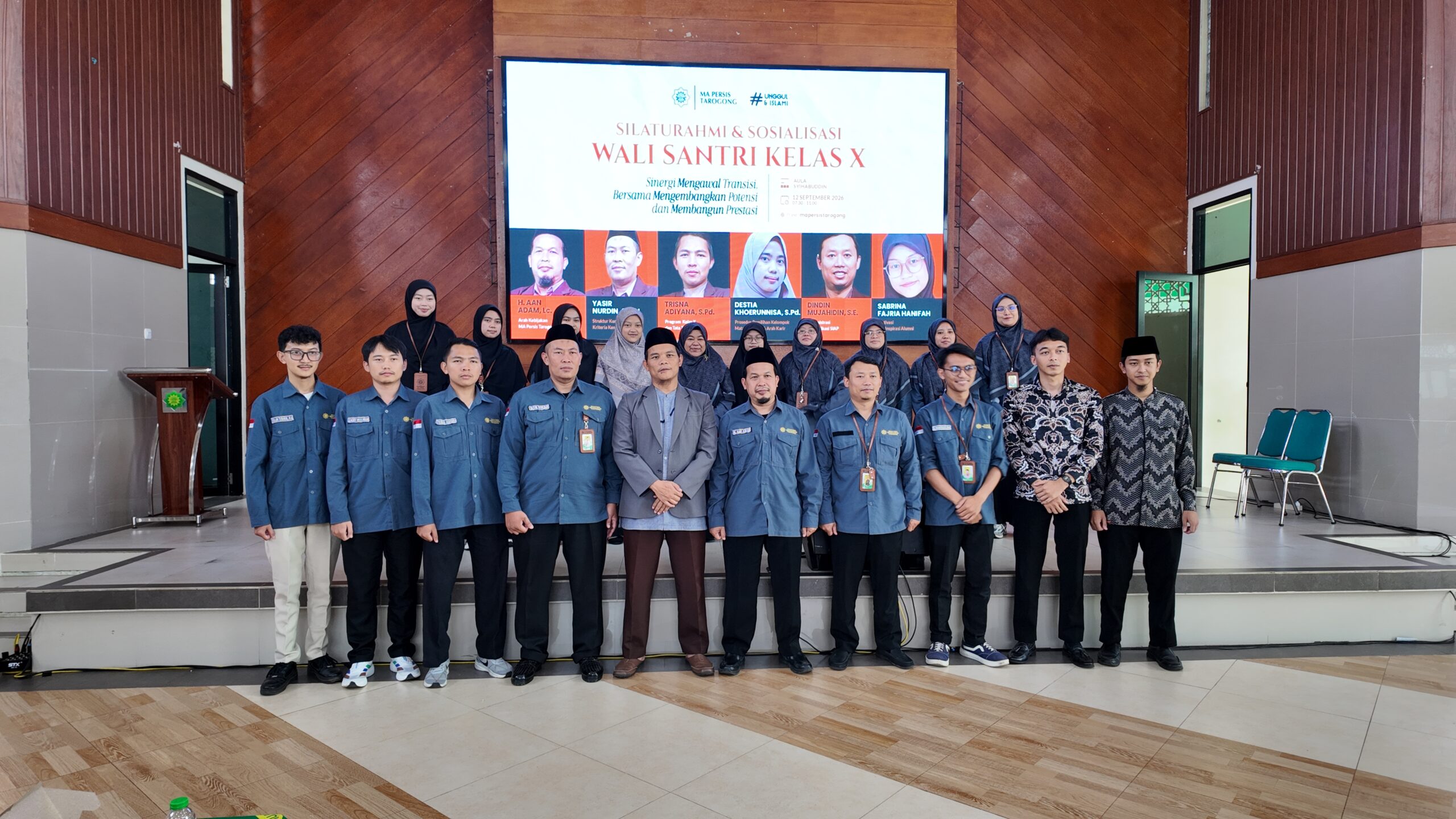 Perkuat Sinergi Pendidikan, Muallimin Persis Tarogong Gelar Sosialisasi Wali Santri Kelas X