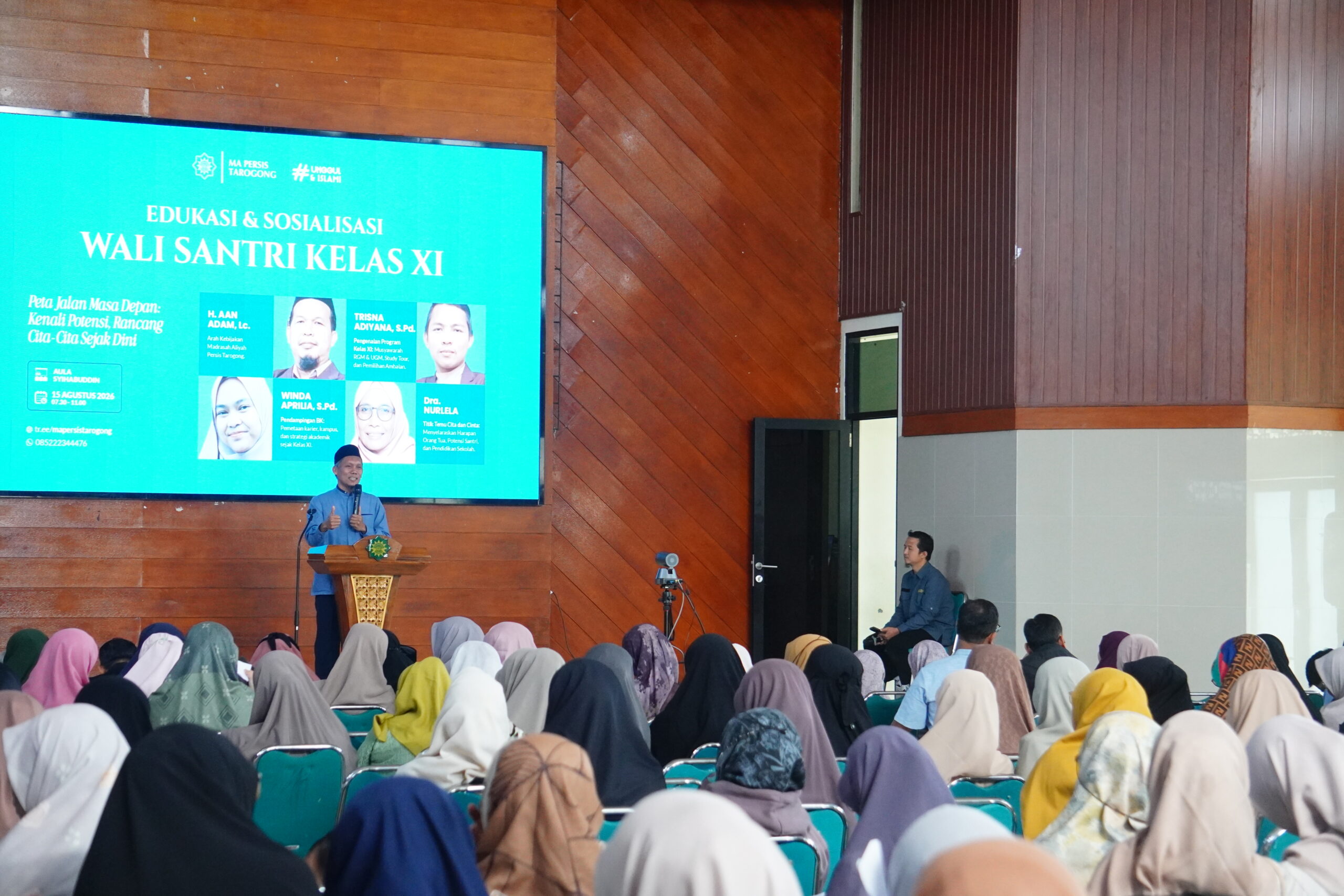 Persiapkan Masa Depan Santri Sejak Kelas XI, MA Persis Tarogong Dorong Pendampingan Orang Tua Berbasis “5P”